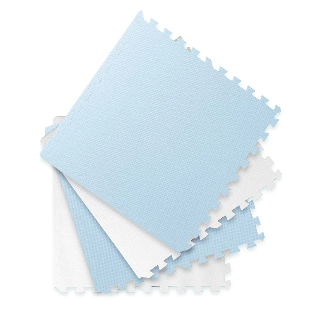 Ricokids velika pjenasta podloga za slagalice 60x60 cm 4 komada plavo-bijela_6