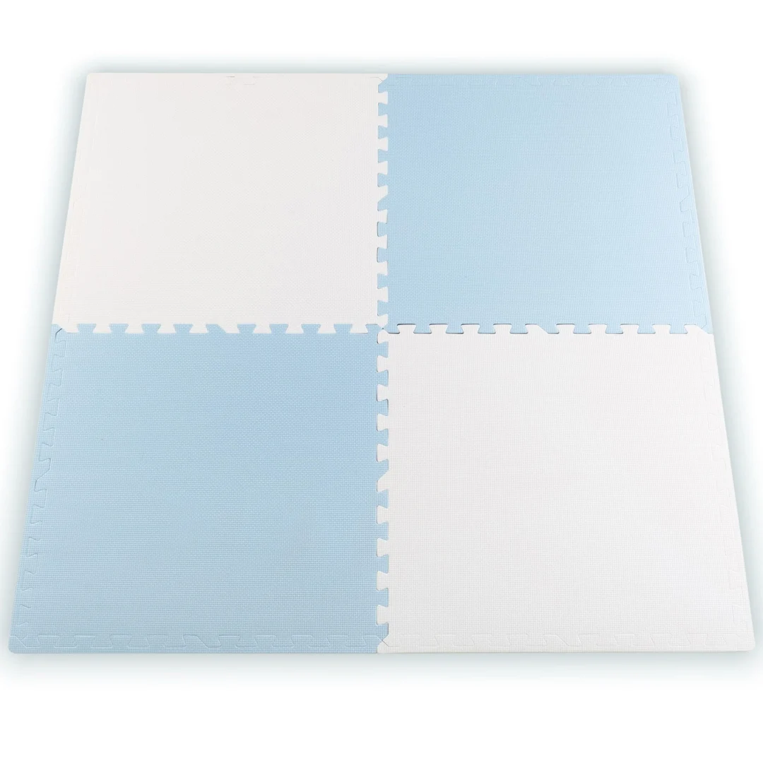 Ricokids velika pjenasta podloga za slagalice 60x60 cm 4 komada plavo-bijela_7