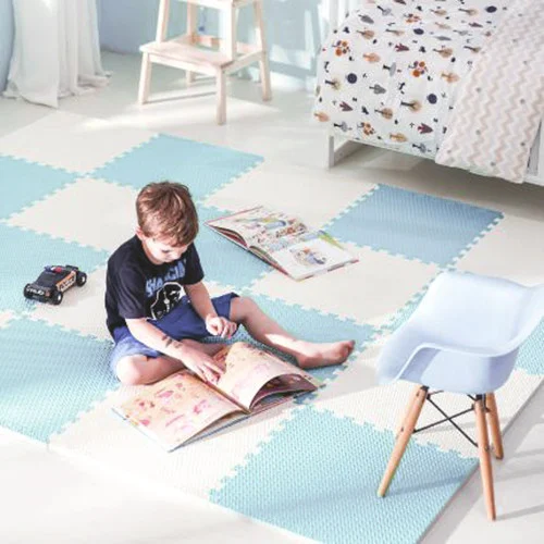 Ricokids velika pjenasta podloga za slagalice 60x60 cm 4 komada plavo-bijela_9