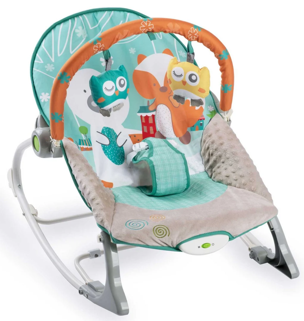 Ricokids vibrirajuća ljuljačka - bijela i plava_2