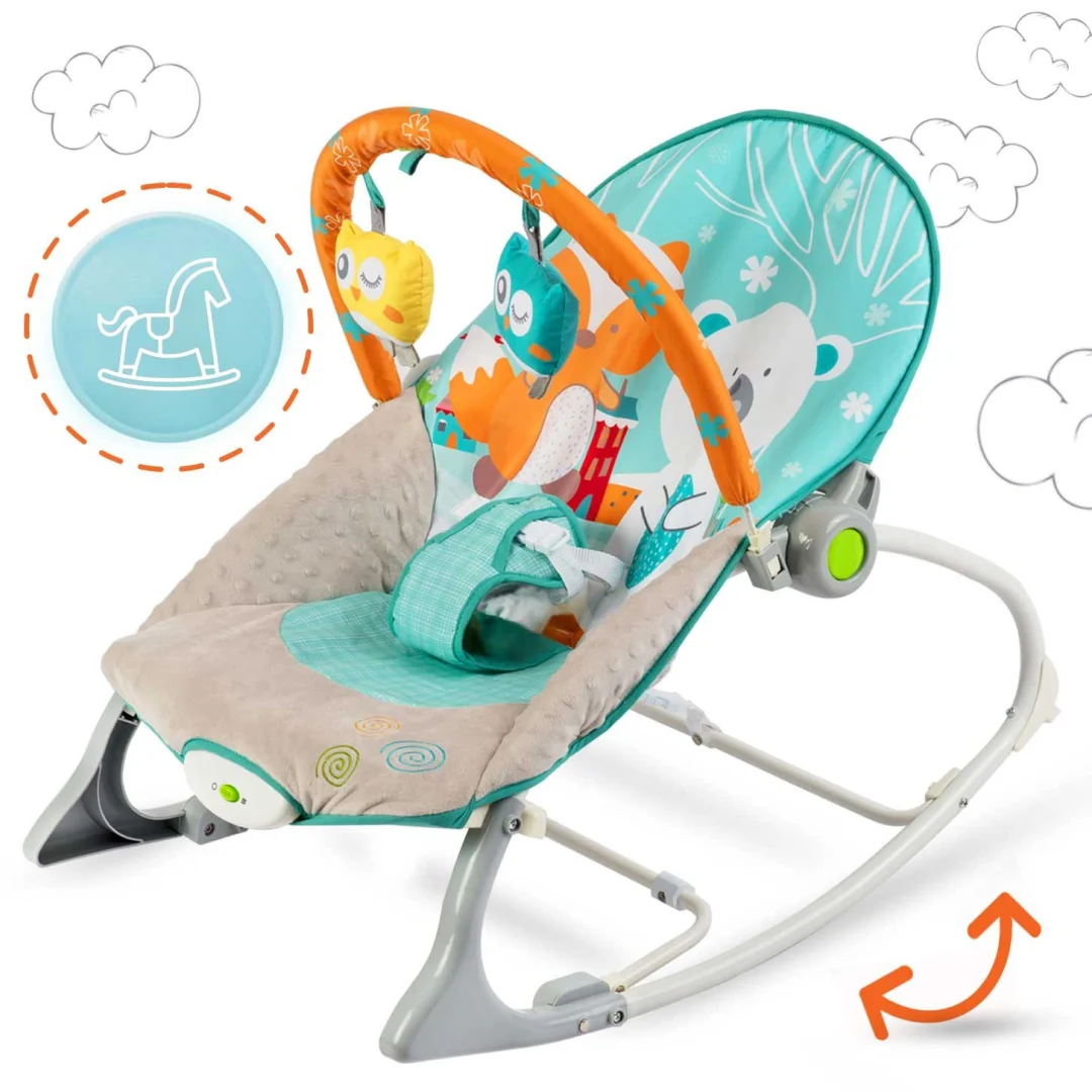 Ricokids vibrirajuća ljuljačka - bijela i plava_3