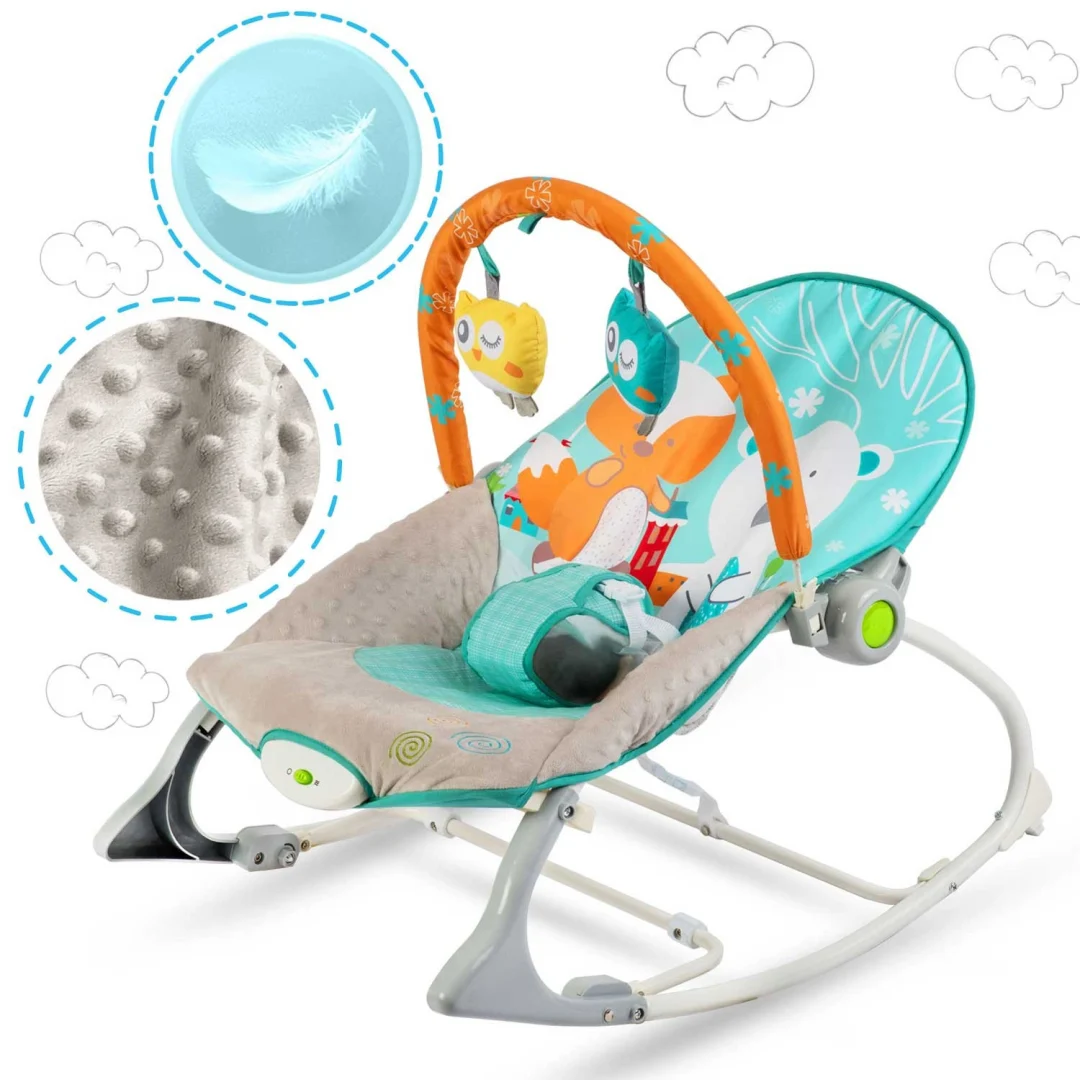 Ricokids vibrirajuća ljuljačka - bijela i plava_4