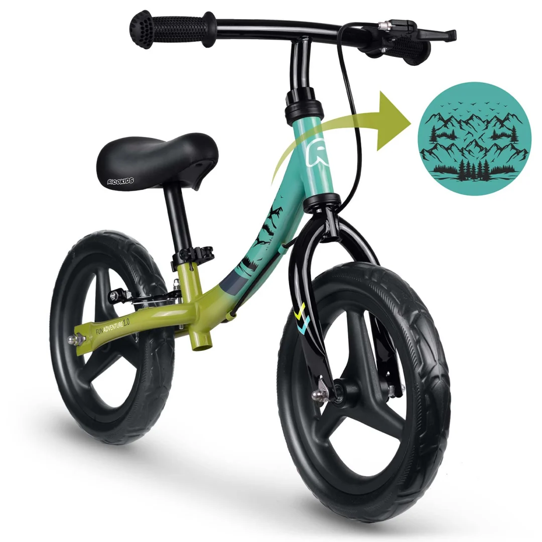 Ricokids zabavni avanturistički bicikl za balansiranje za djecu, siva, var. 760802_2