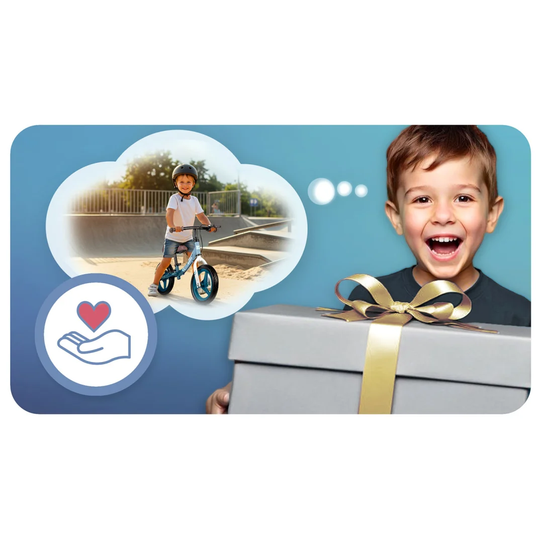 Ricokids zabavni avanturistički bicikl za balansiranje za djecu, siva_8