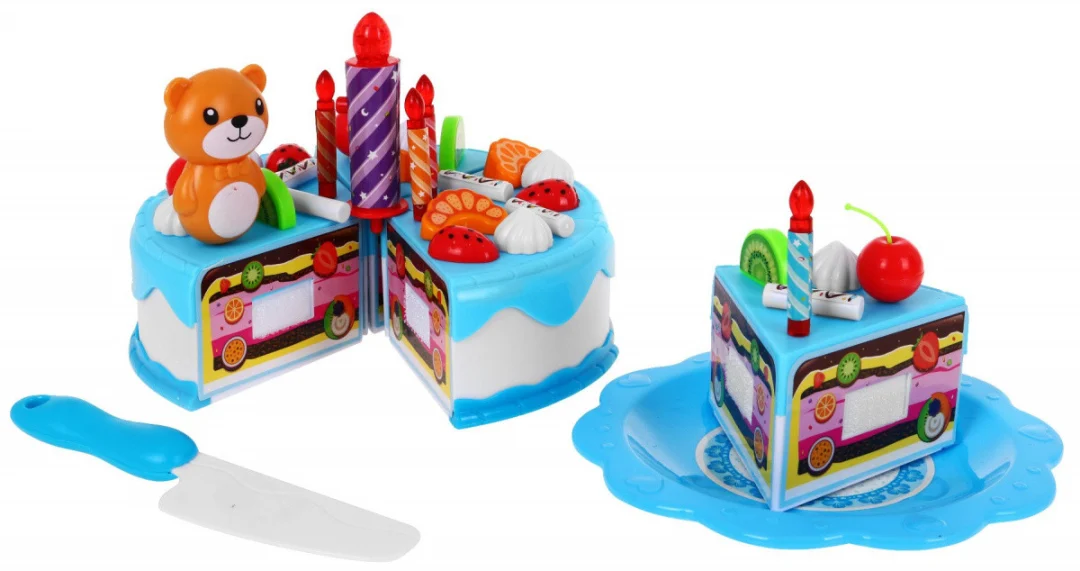 Rođendanski set torta plava 80 dijelova 3+_3