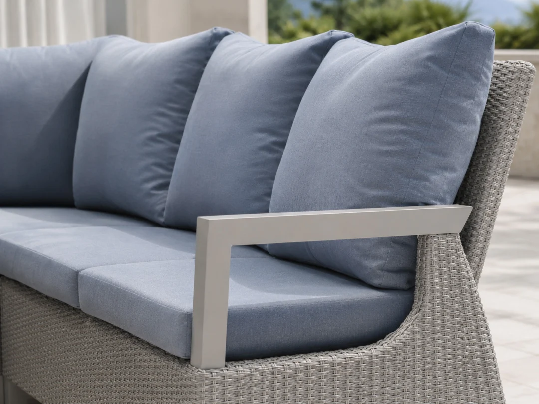 Royal Comfort tehoratan vrtni set sivi s kutnom sofom_13