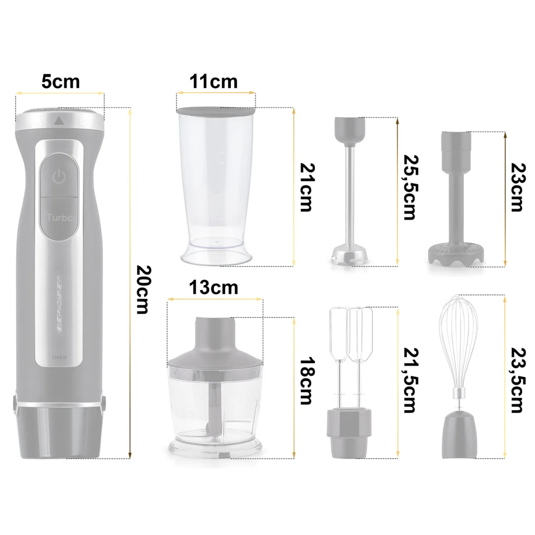 Ručni blender Berdsen BD-754, 1500 W_2