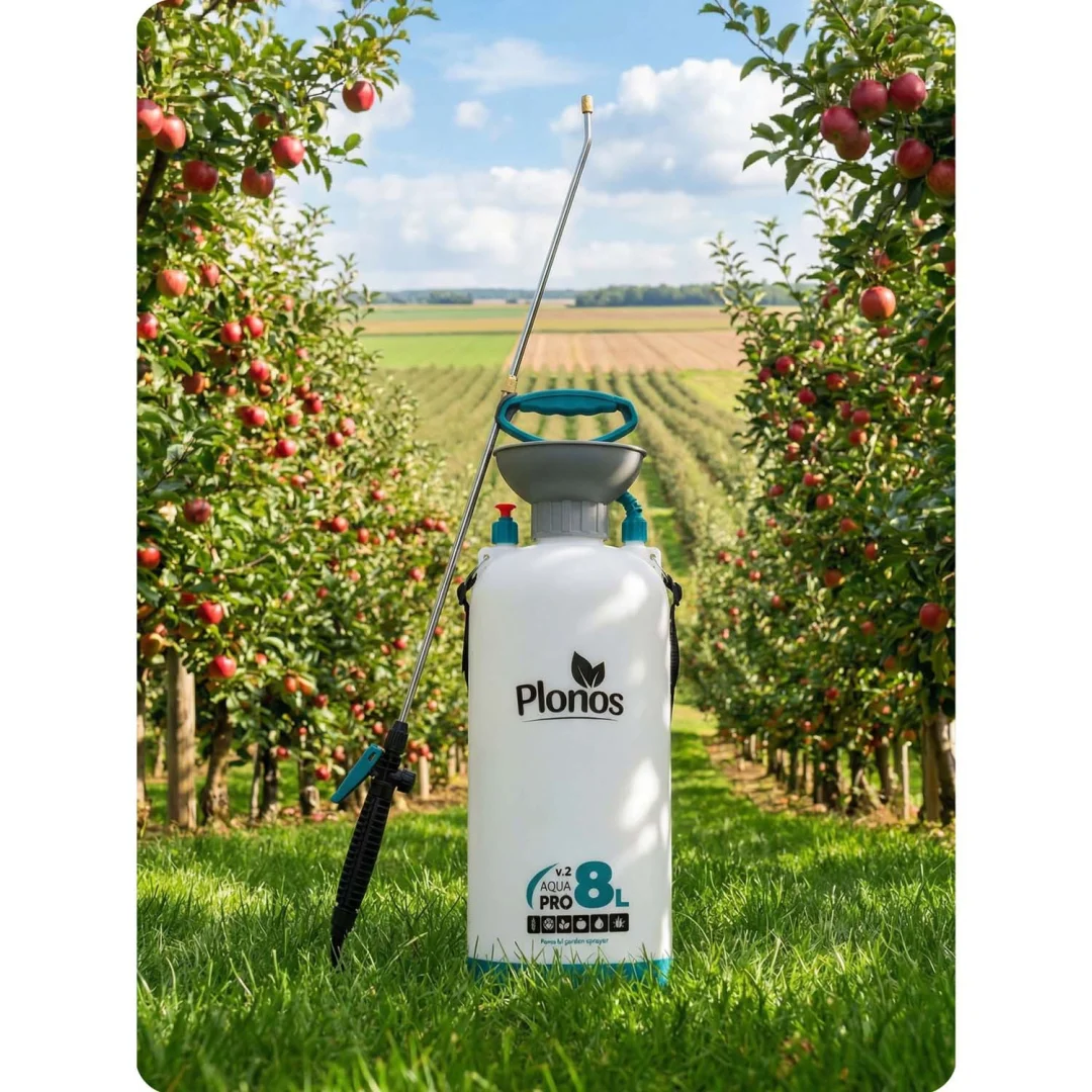 Ručni prskalica pod tlakom 8l Plonos PL-606, siva, var. 460601_2