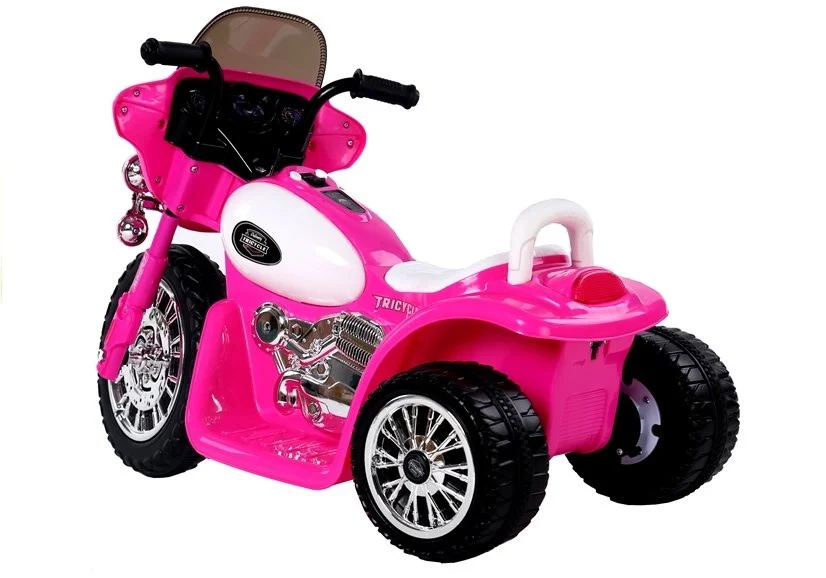 Ružičasti električni motocikl JT568 motor na akumulator_6