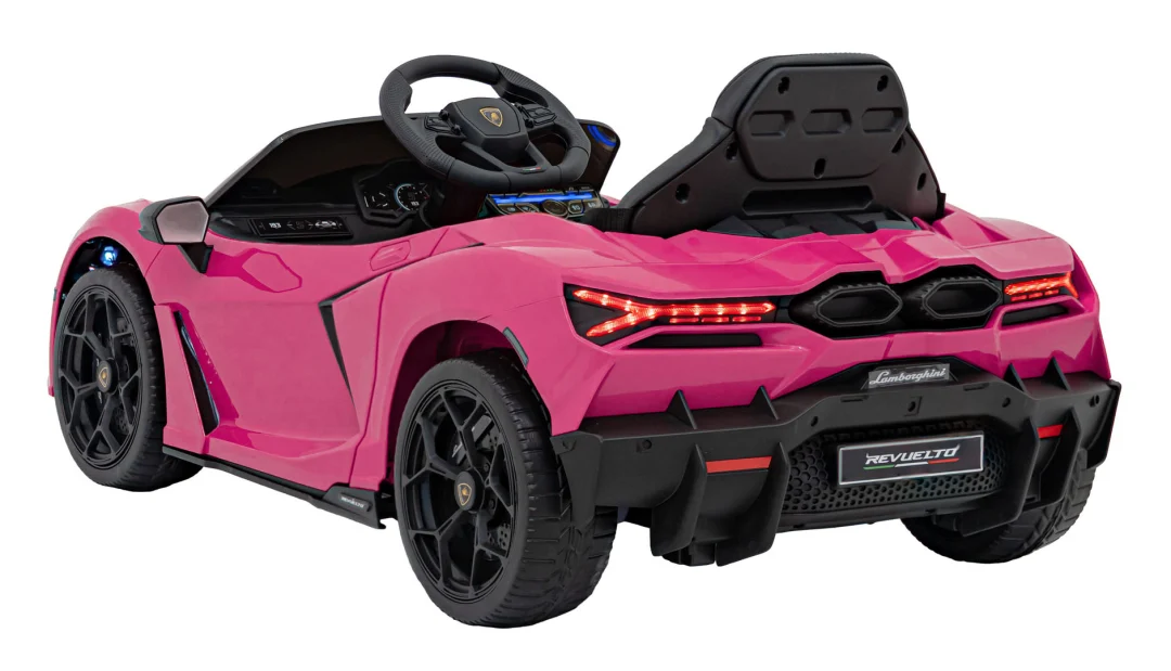 Ružičasto vozilo Lamborghini Revuelto_11