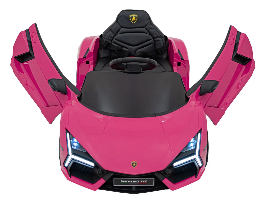 Ružičasto vozilo Lamborghini Revuelto_15