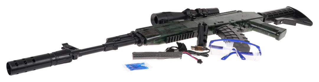 SKS puška s gel kuglicama + pribor_3