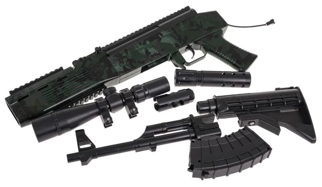 SKS puška s gel kuglicama + pribor_4