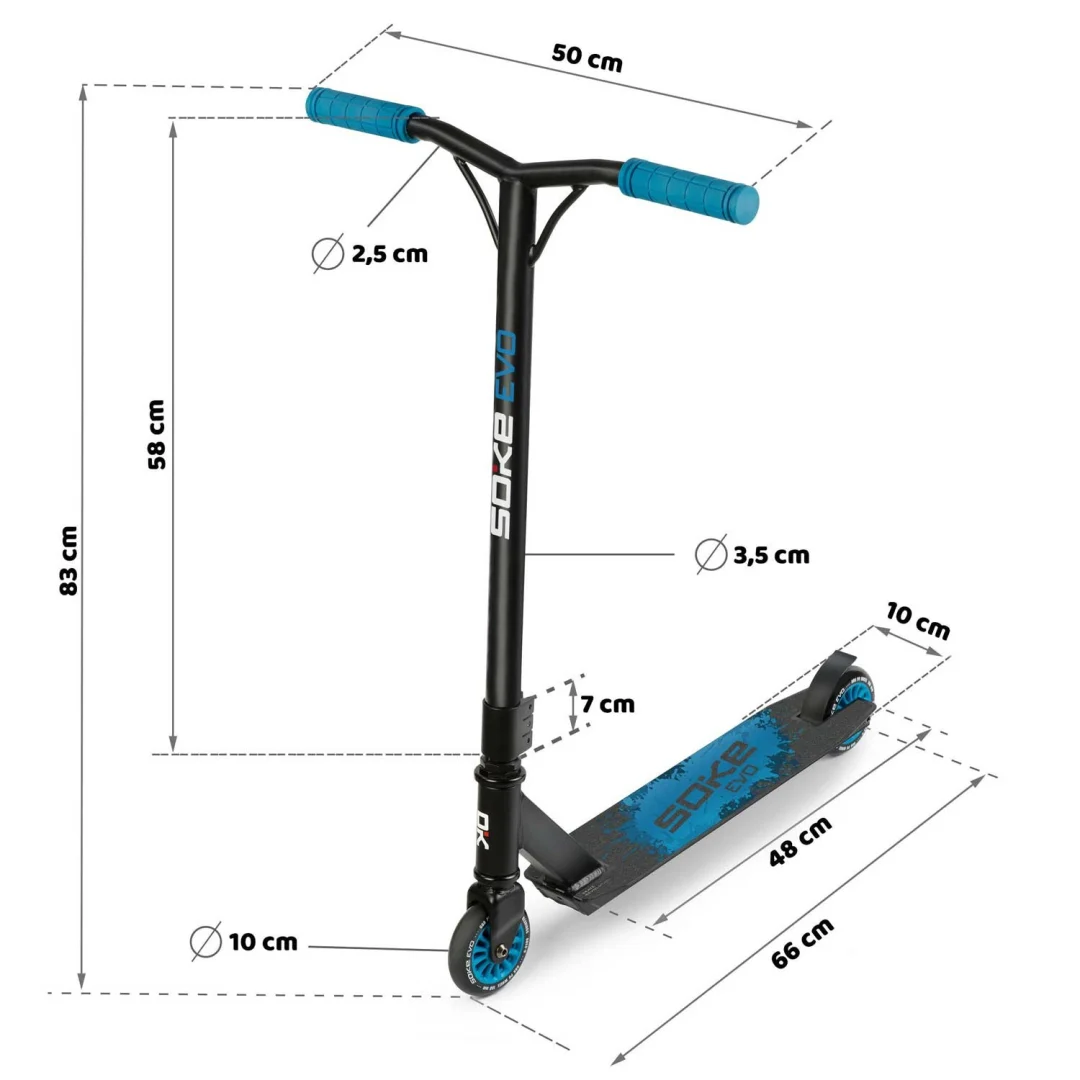 SOKE EVO plavi skuter_16