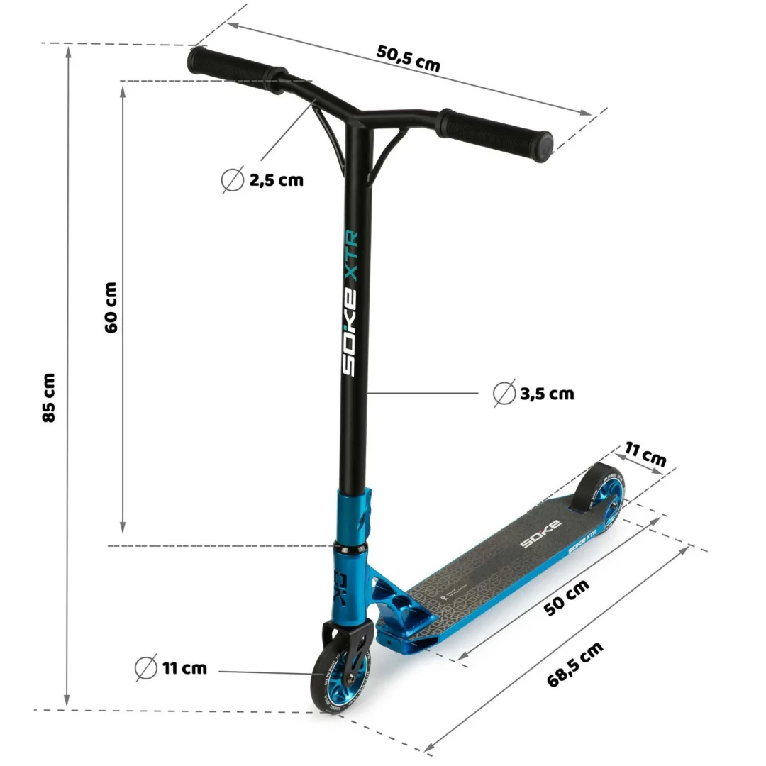 SOKE XTR plavi skuter_17
