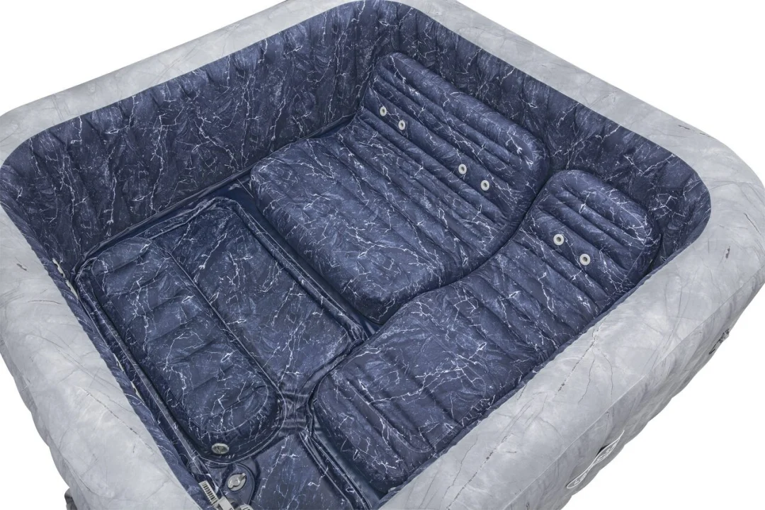 San Francisco Smart HydroJet Lay-Z-Spa BESTWAY kućni jacuzzi za 7 osoba + 5 jastuka + 2 LED svjetla_6