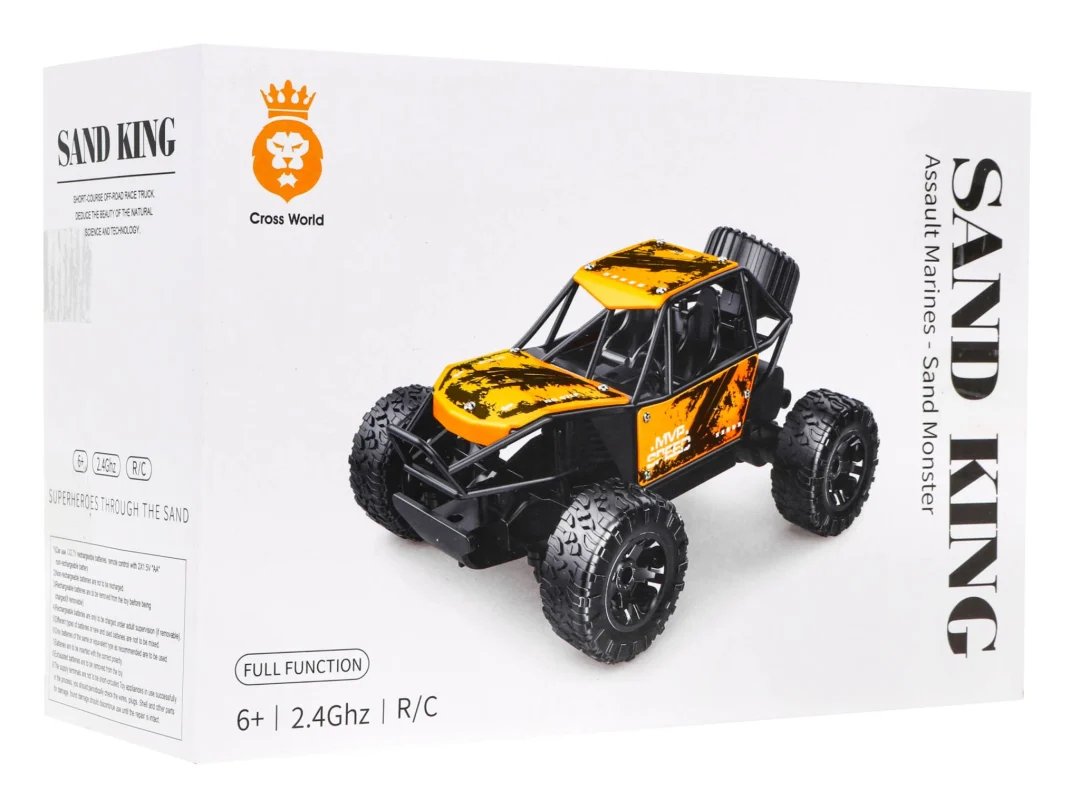 Sand King puzalica na daljinsko upravljanje za djecu 6+ godina, 2,4 GHz daljinski upravljač_8