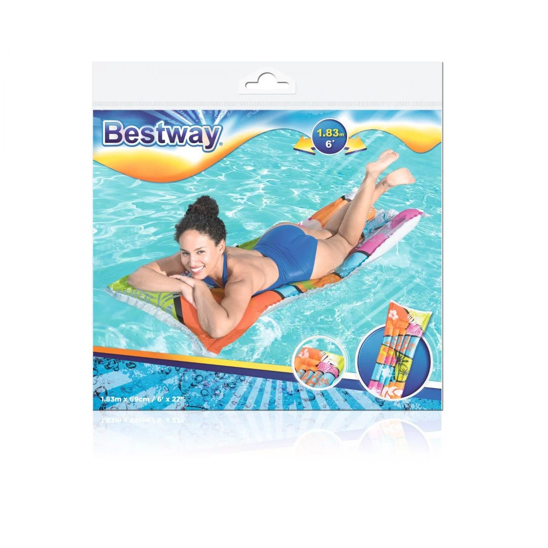 Šareni madrac za plažu Boje sreće 183 x 69 cm BESTWA, višebojan_10