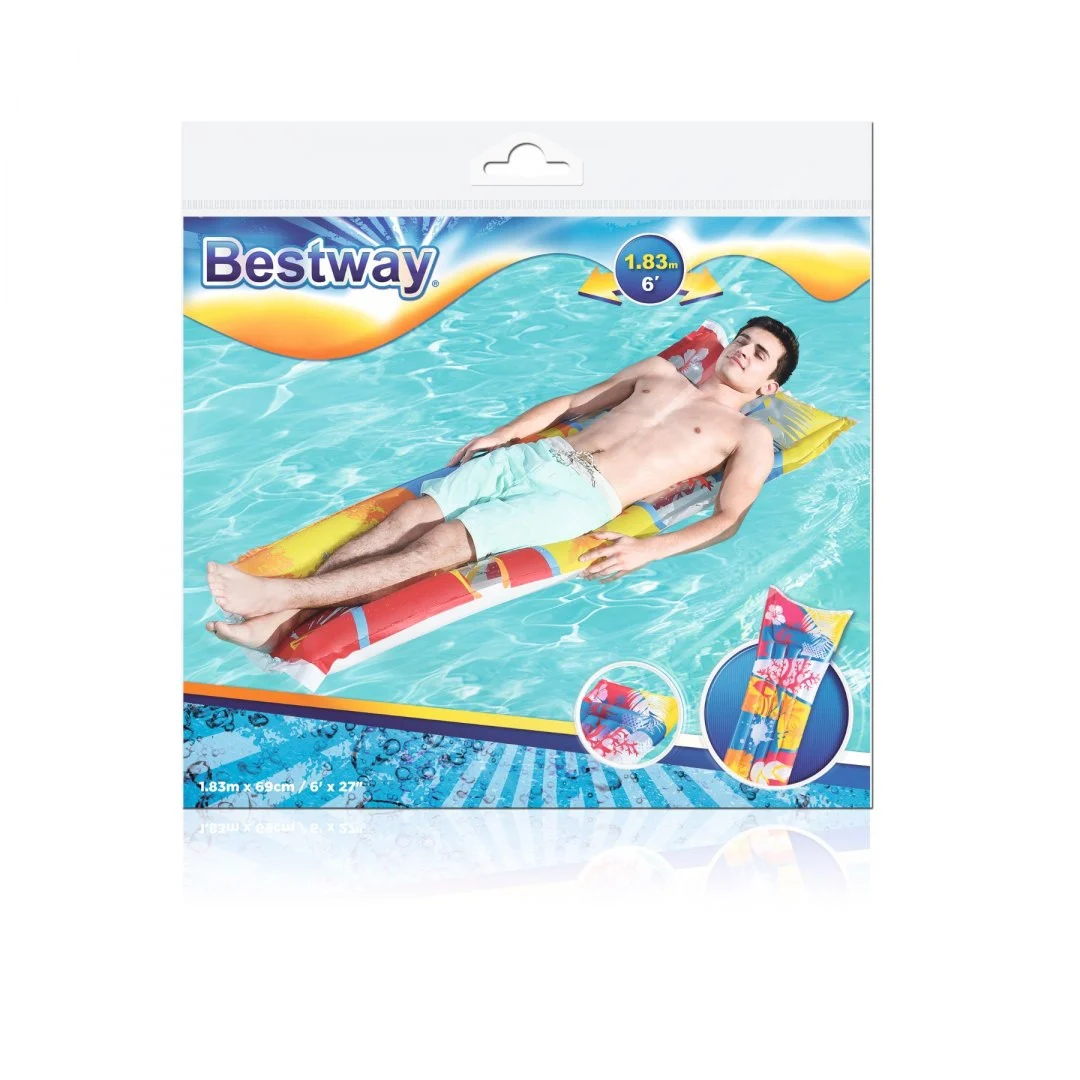 Šareni madrac za plažu Boje sreće 183 x 69 cm BESTWA, višebojan_12