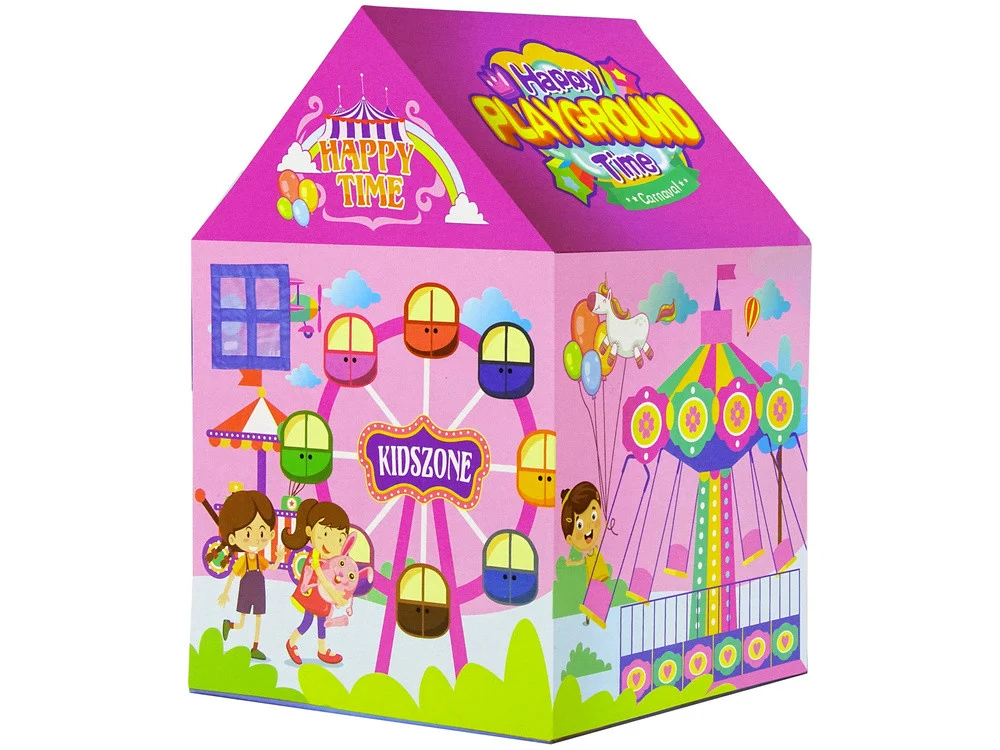 Šator Funfair House za djecu, ružičasti_2
