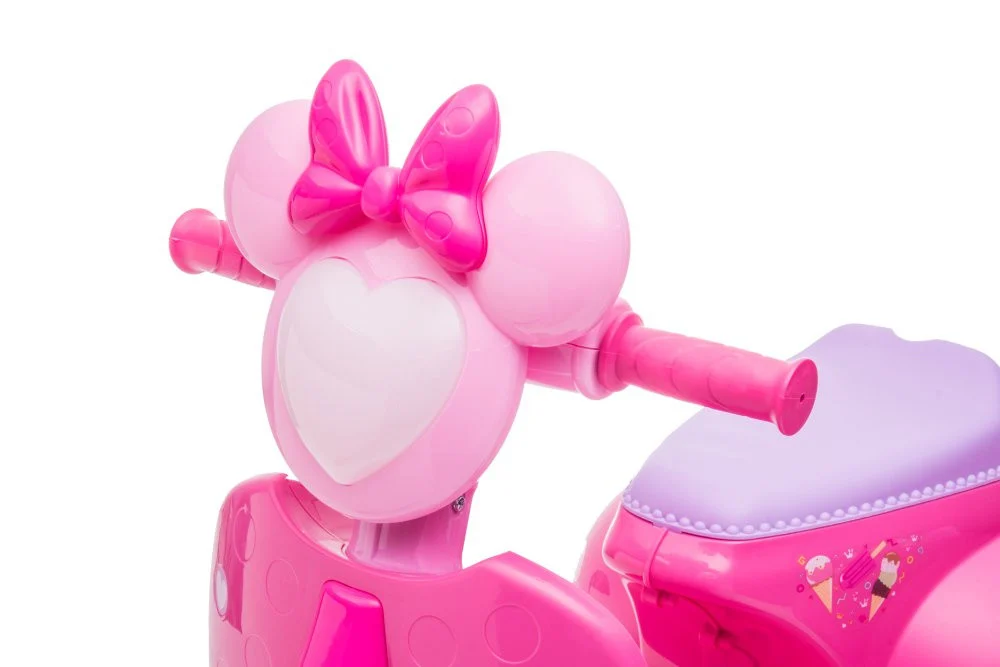 Scooter Ice Cream Shop Tricikl JT5258 Roza auto na akumulator_11