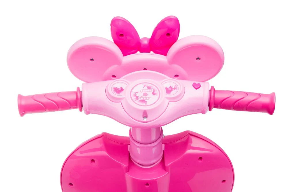 Scooter Ice Cream Shop Tricikl JT5258 Roza auto na akumulator_12