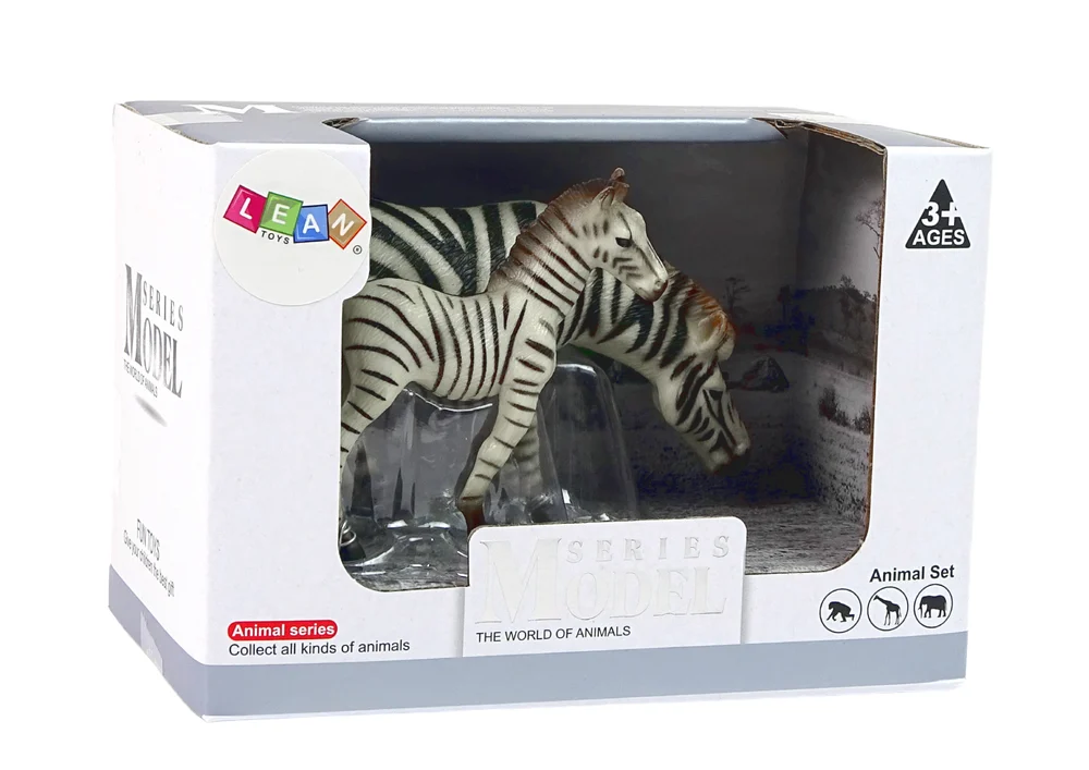 Set 2 figurice zebre s mladuncem - Životinje svijeta_3