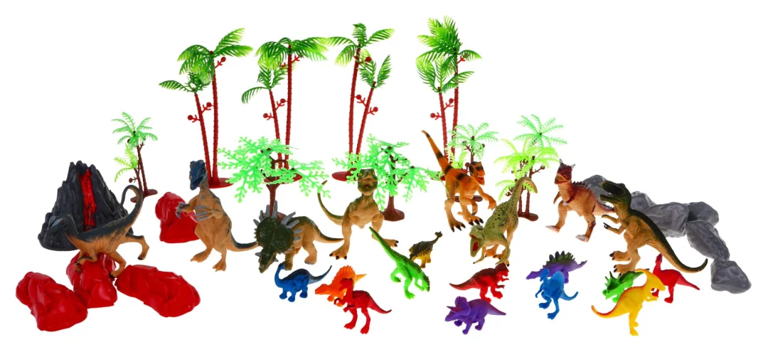 Set Dinosaur World figurice i podloga 3+_3