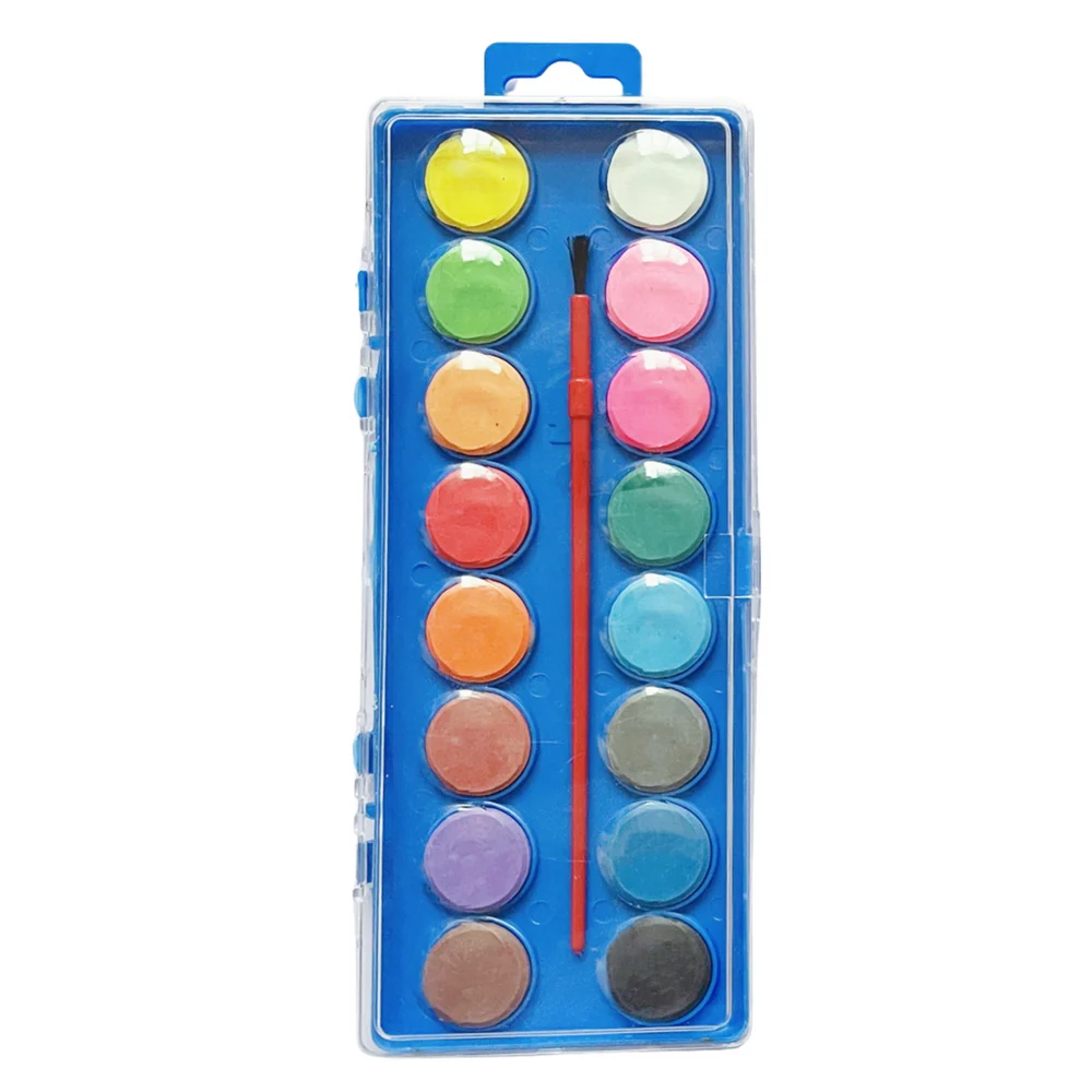Set akvarelnih boja za školu s kistom, 16 boja_2