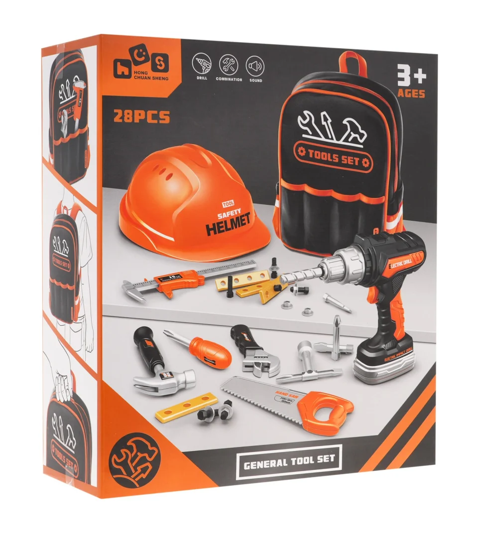 Set alata u ruksaku s bušilicom 3+_9
