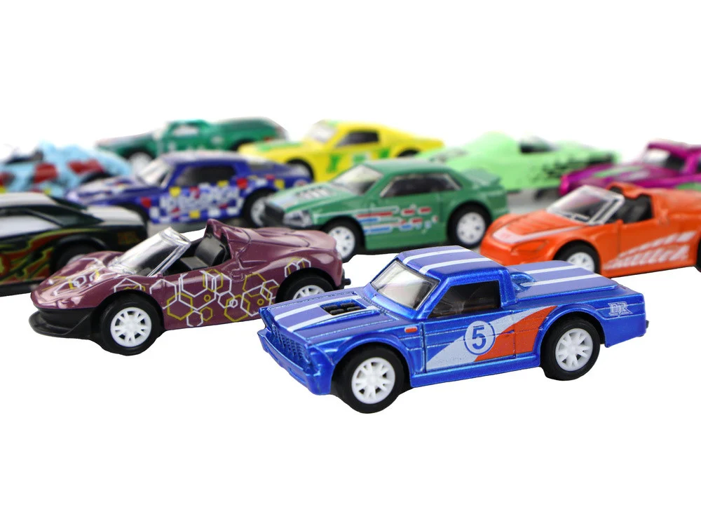 Set autića s pogonom na trenje, 12 komada, 1:64_3