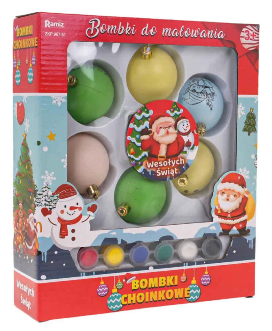 Set božićnih kuglica s bojama_6