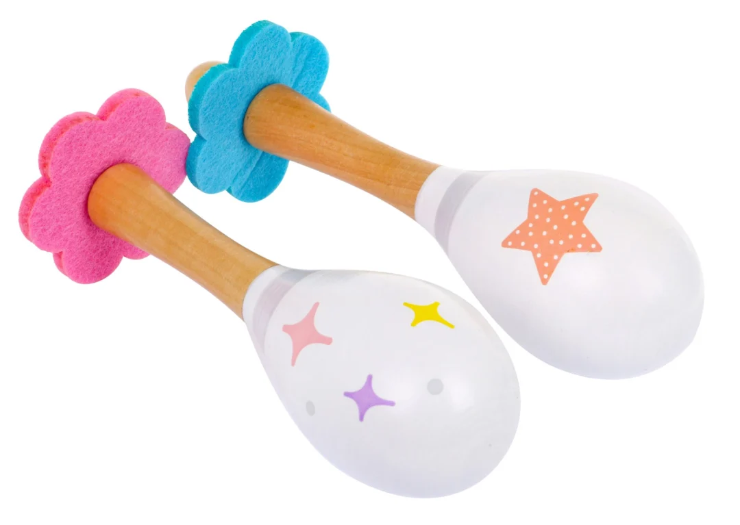 Set drvenih glazbenih instrumenata pastelni 3+_6