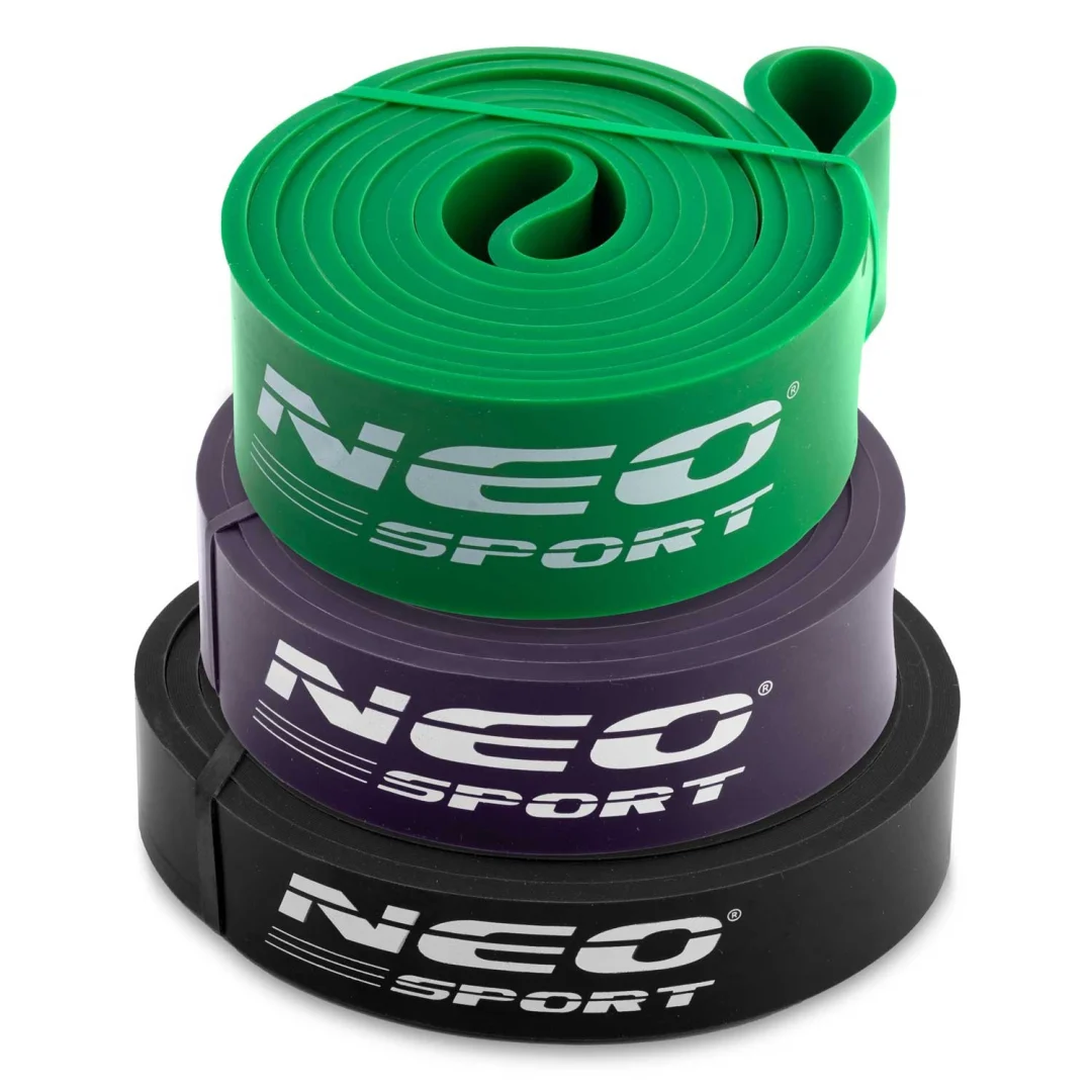Set elastičnih traka za vježbanje Neo-Sport NS-960, 3 komada_2