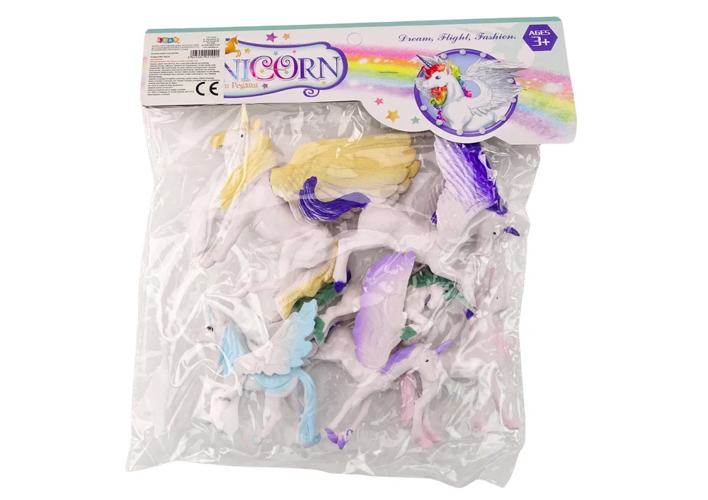 Set figurica jednoroga Pegaza Bijela magija 6 kom_3
