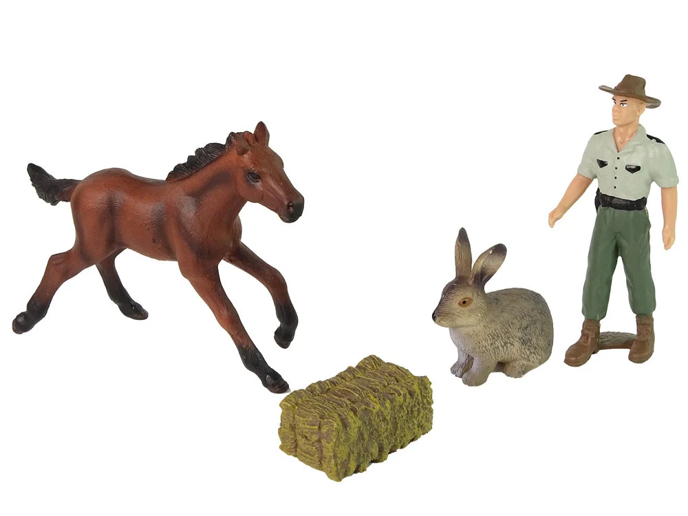 Set figurica: konj, zec i farmer_2