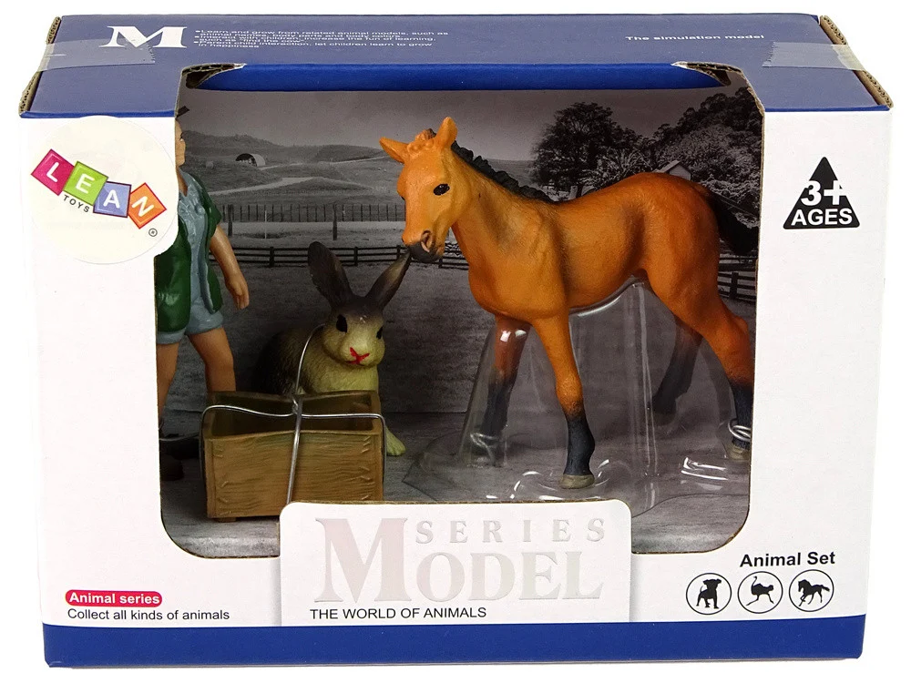 Set figurica konja sa veterinarom_3
