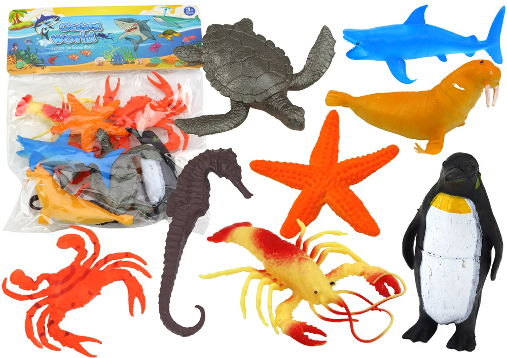 Set figurica morskih životinja 10 kom_1