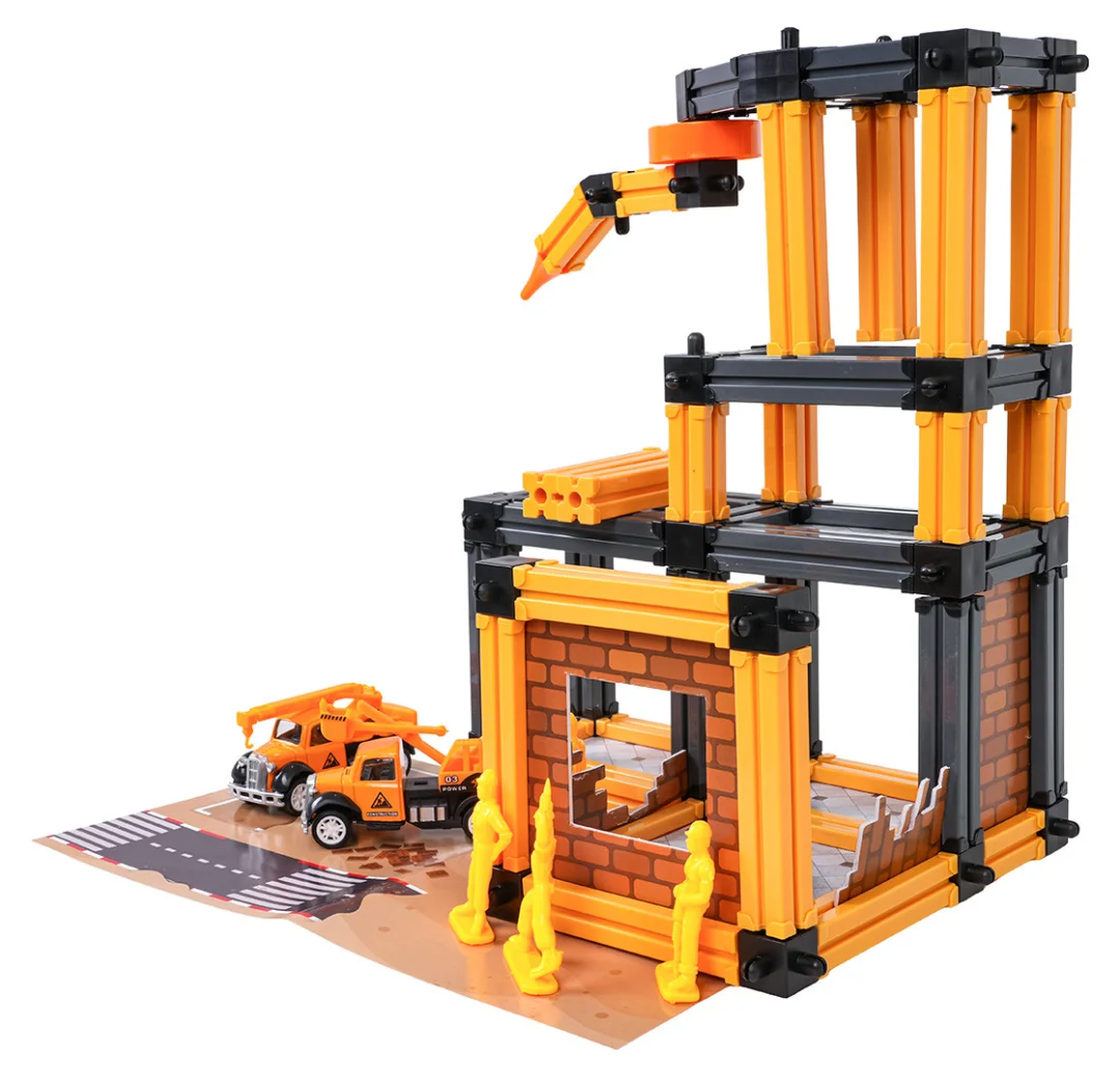 Set garaže gradilišta + pribor i figure_4
