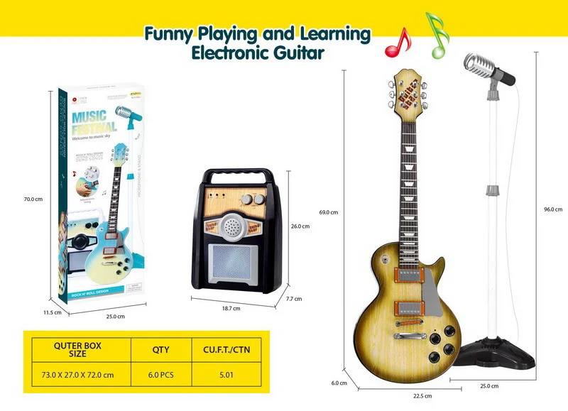 Set gitare i pojačala brončani 3+_2