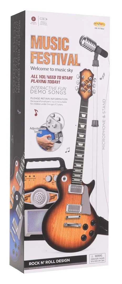 Set gitare i pojačala brončani 3+_9