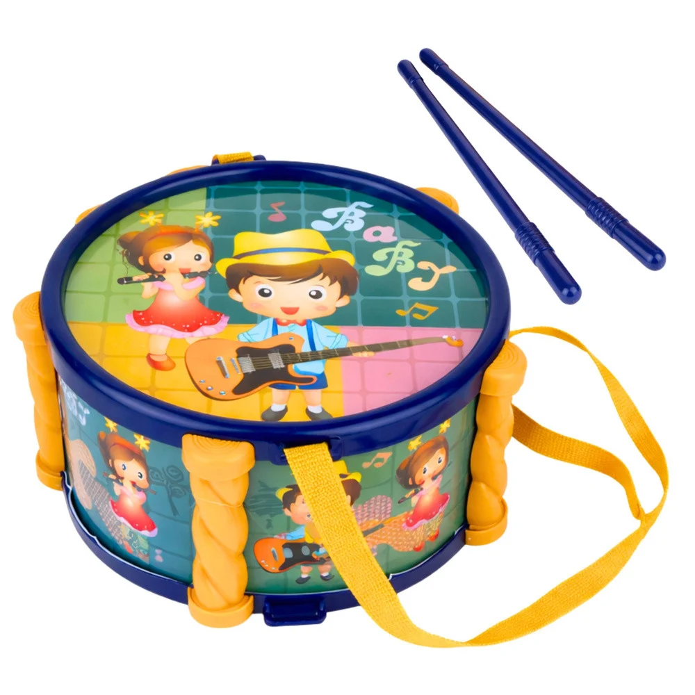 Set glazbenih instrumenata za djecu - bubanj, truba, zvečke i palice_2
