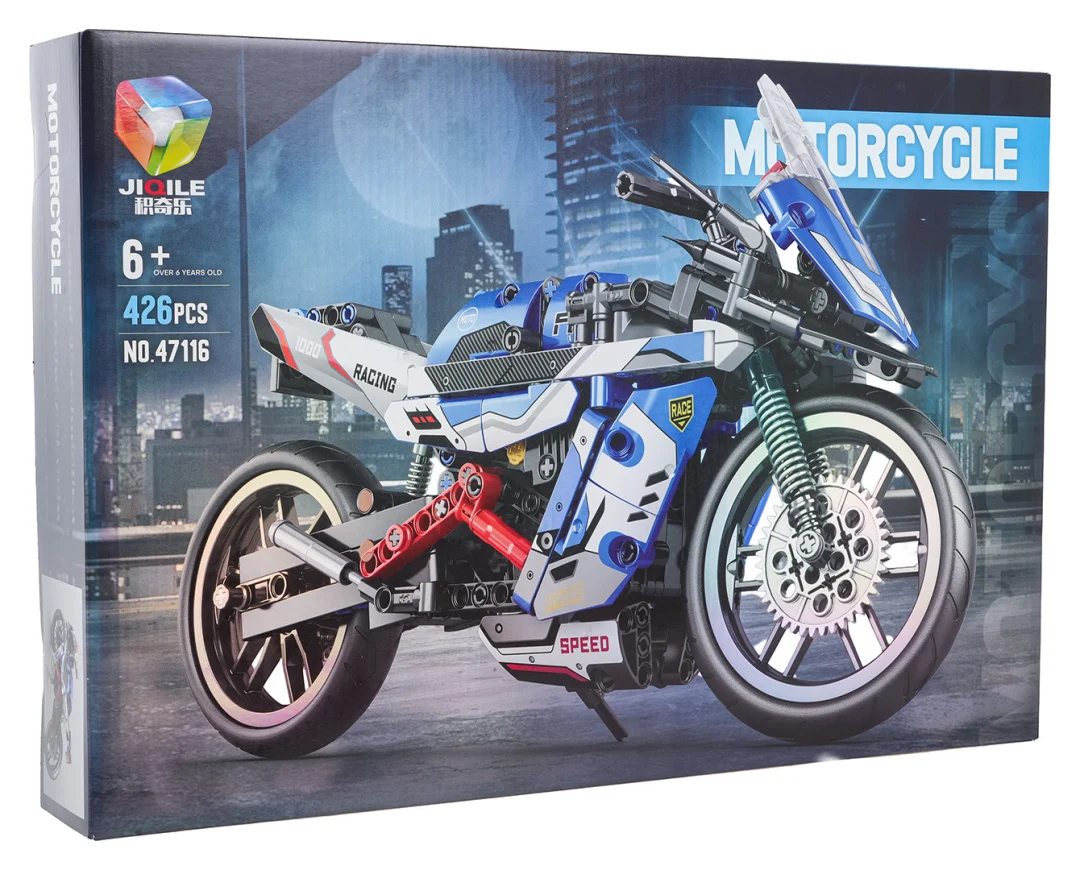 Set građevinskih blokova za motocikl, 426 dijelova_5
