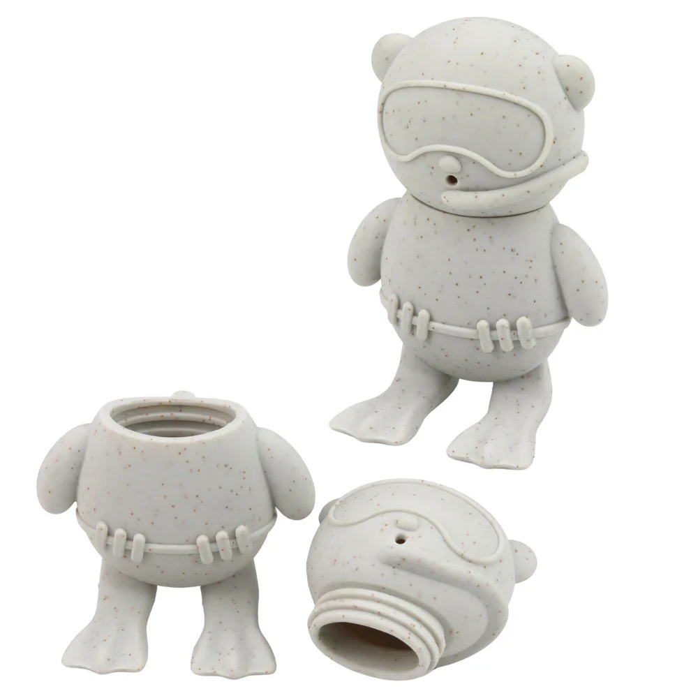 Set gumenih figura za kupanje pastelni 4 kom_5