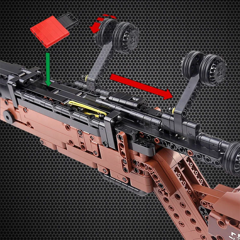 Set kockica Mauser 98K 1117 dijelova 14+_7