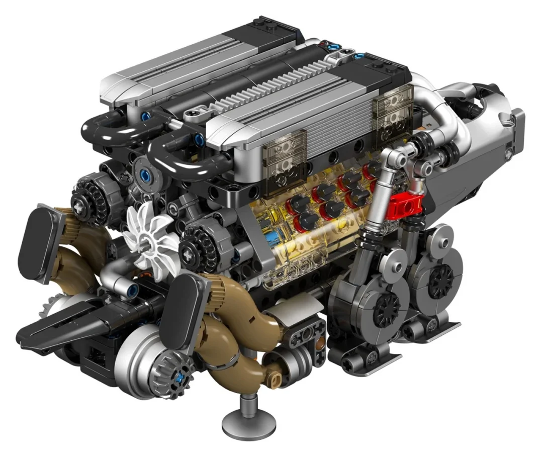 Set kockica Motor W16, 955 dijelova 14+_2