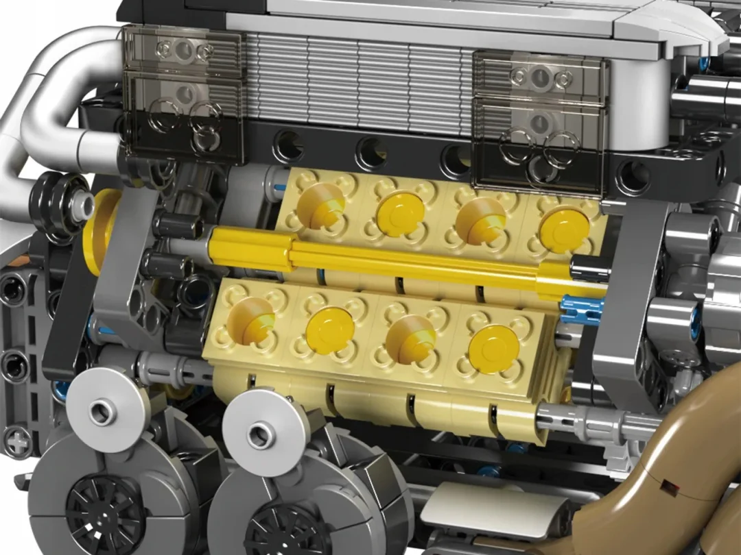 Set kockica Motor W16, 955 dijelova 14+_7