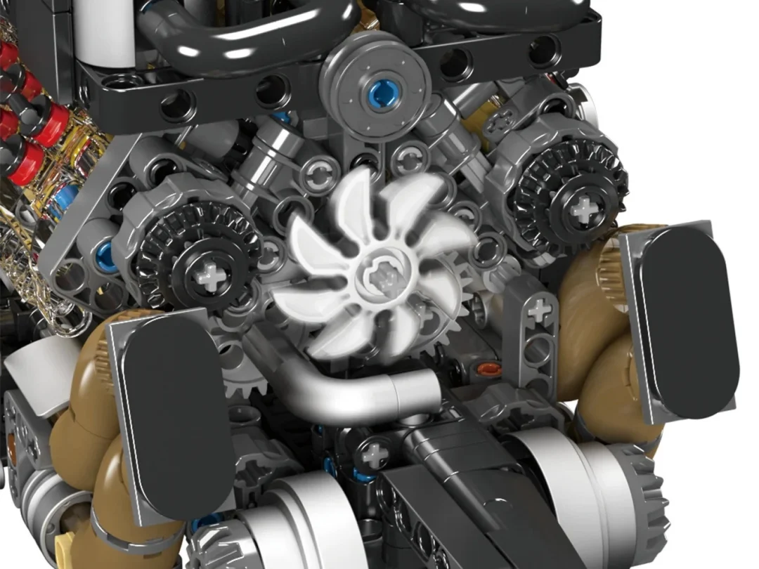 Set kockica Motor W16, 955 dijelova 14+_8