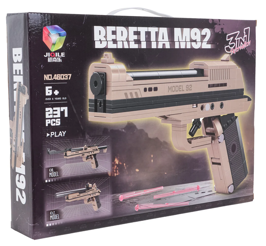 Set kockica Pištolj 237 dijelova 6+_4