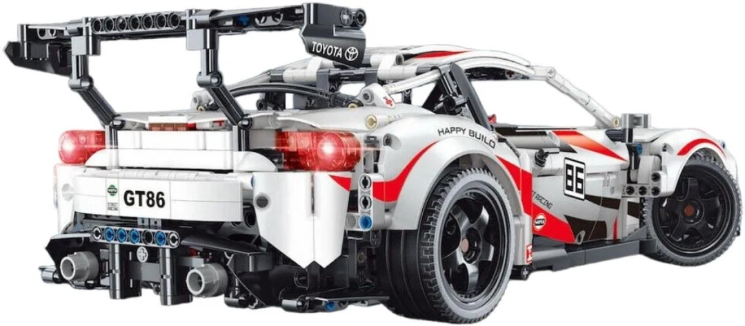 Set kockica Super Car GT86 2586 dijelova bijeli 8+_3
